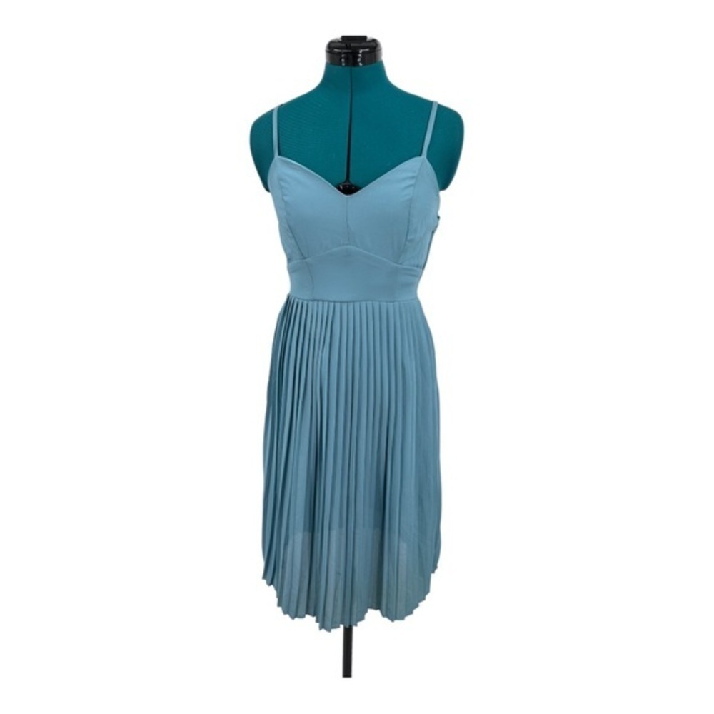 Bailey Blue Pleated bailarina‎ Dress